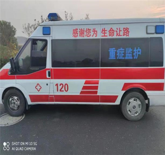 科尔沁右翼中救护车出租服务案例3