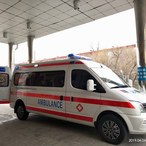 科尔沁右翼中救护车出租服务案例2